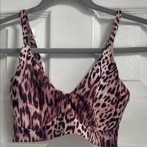 Fabletics Leopard Print Bra
